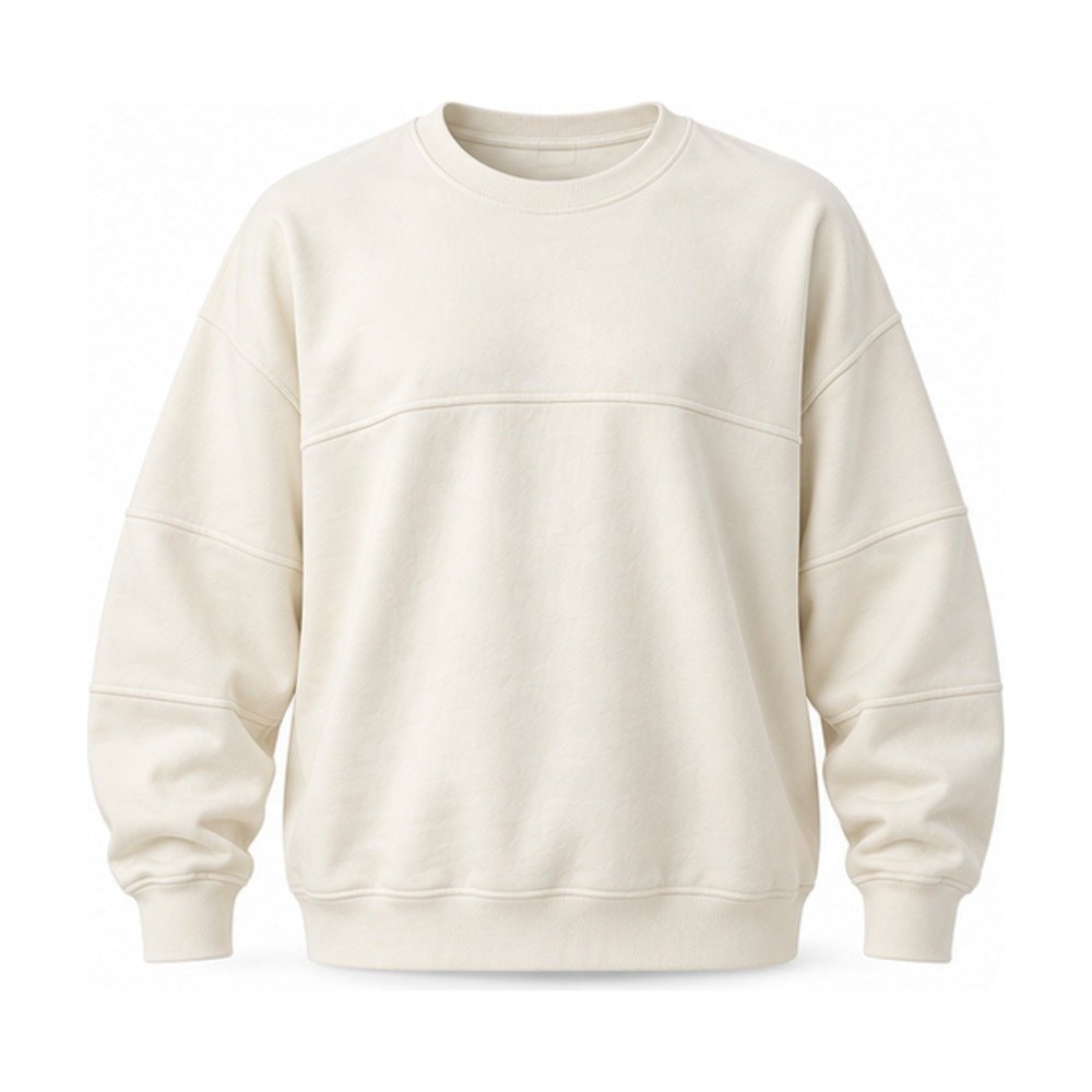 Panel Seam Crewneck