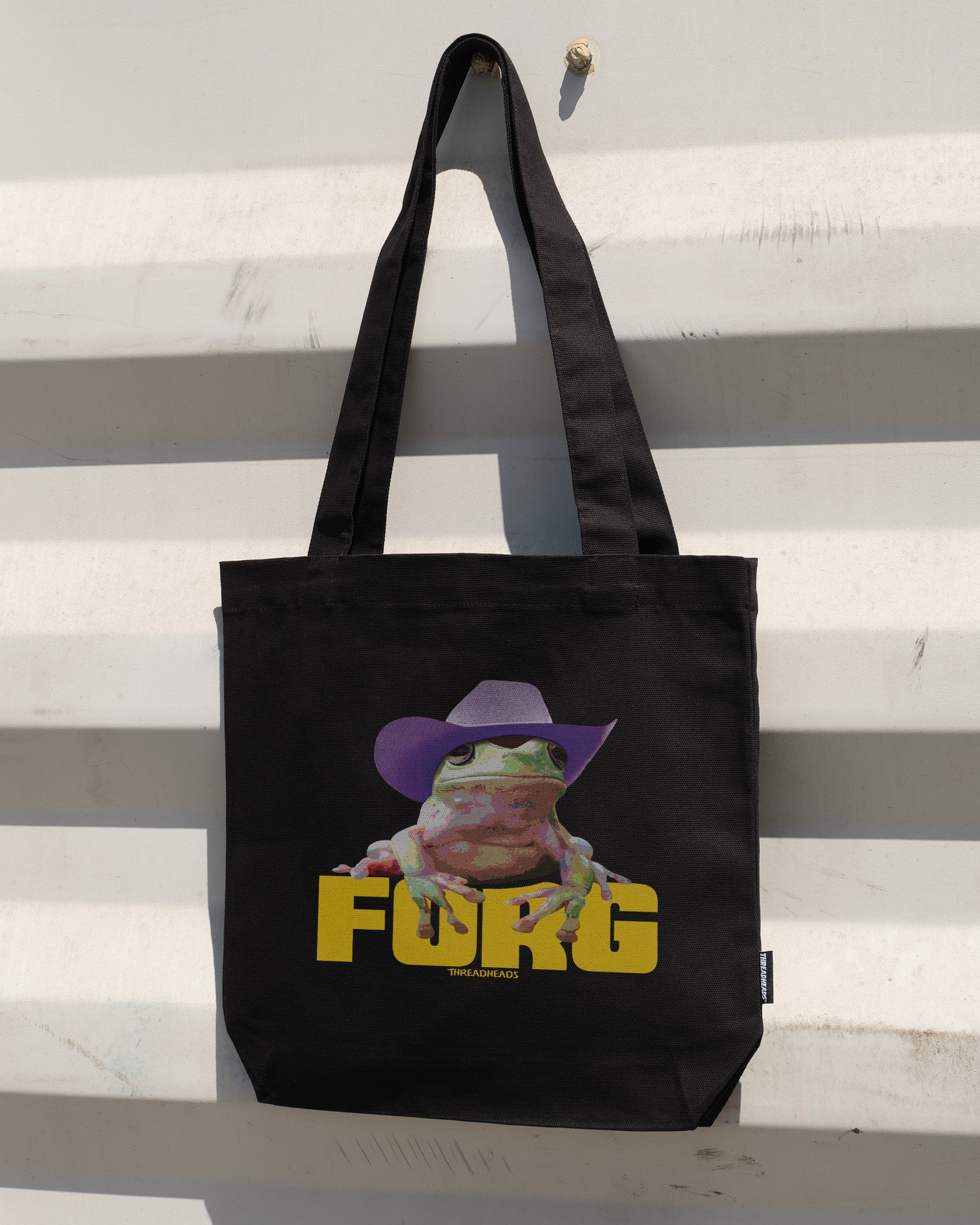 FORG Tote Bag - Premium 100% Cotton Canvas with Reinforced Straps