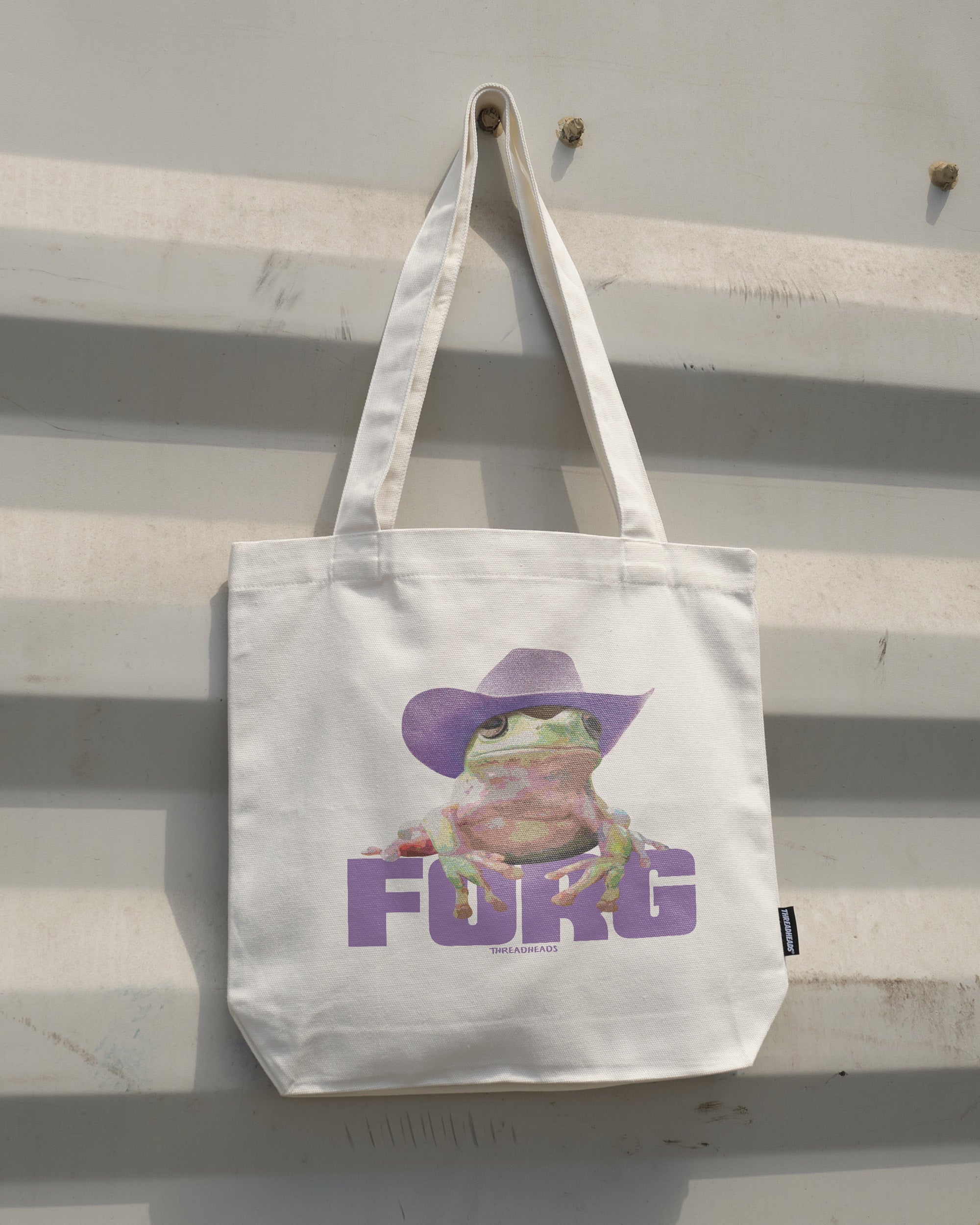 FORG Tote Bag - Premium 100% Cotton Canvas with Reinforced Straps