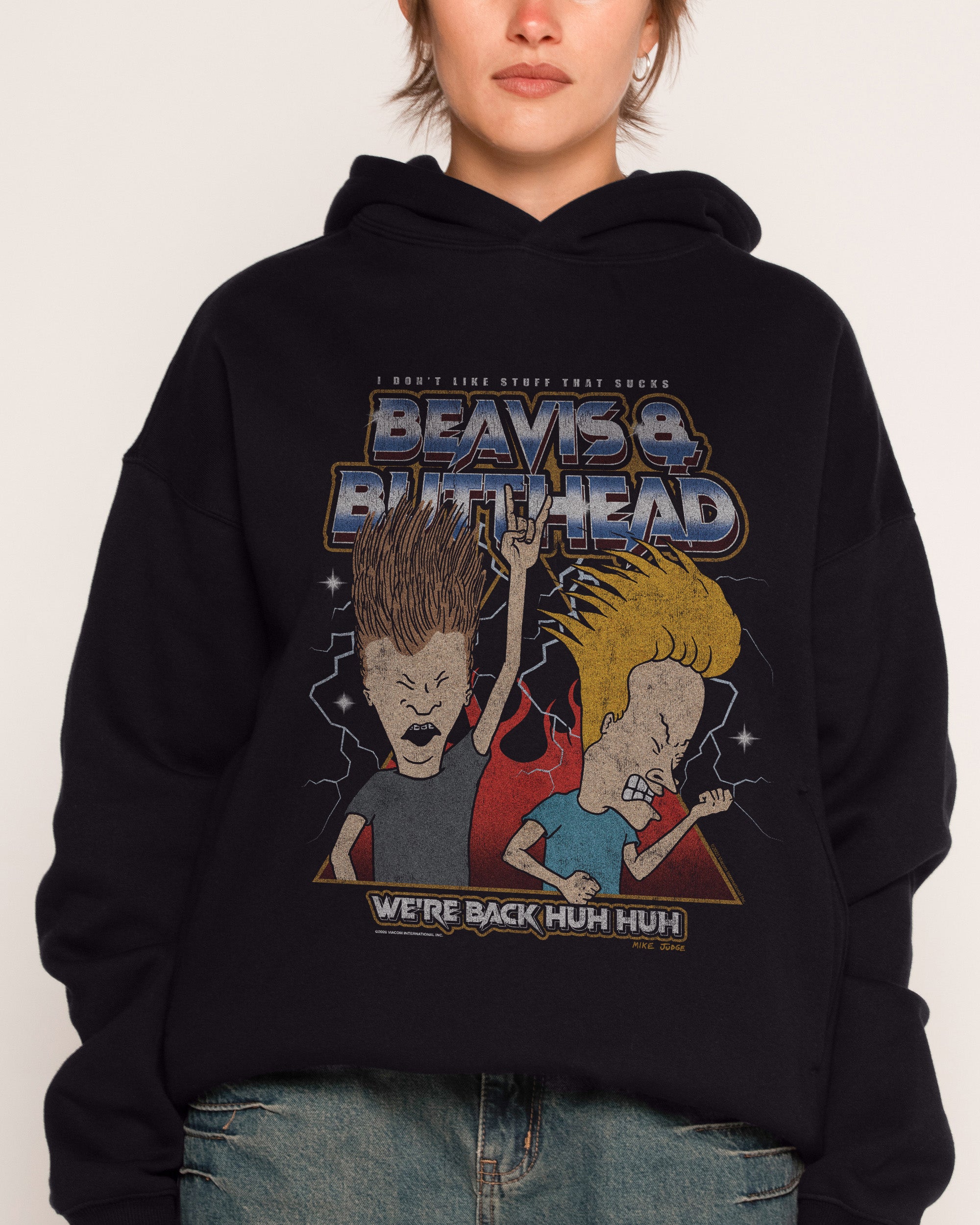 Heh Heh Metalheads Hoodie