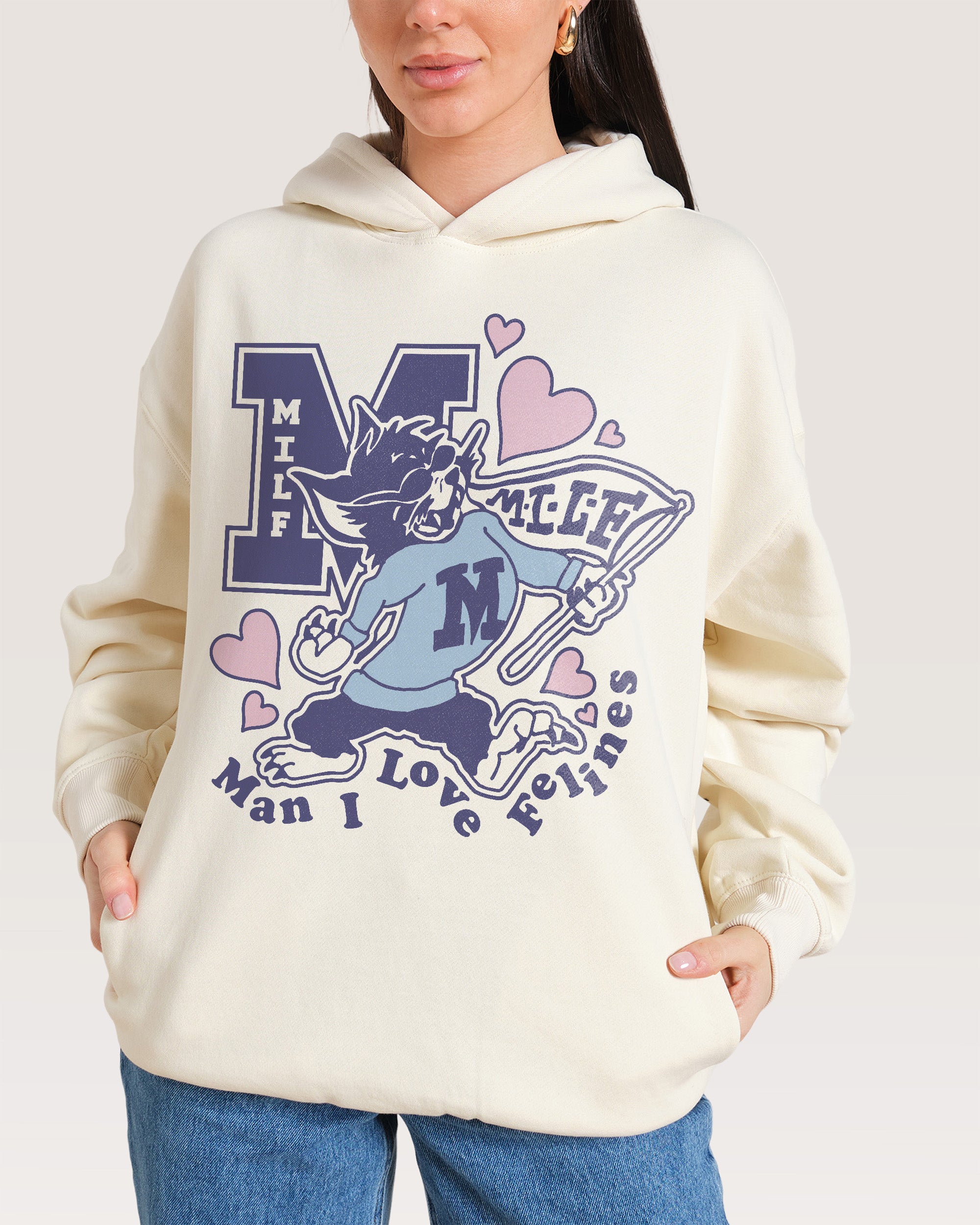 Milf Mascot Hoodie