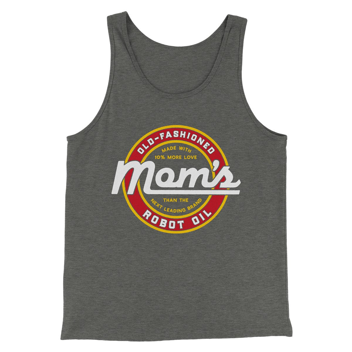 Mom's Old Fashioned Robot Oil Men/Unisex Tank Top