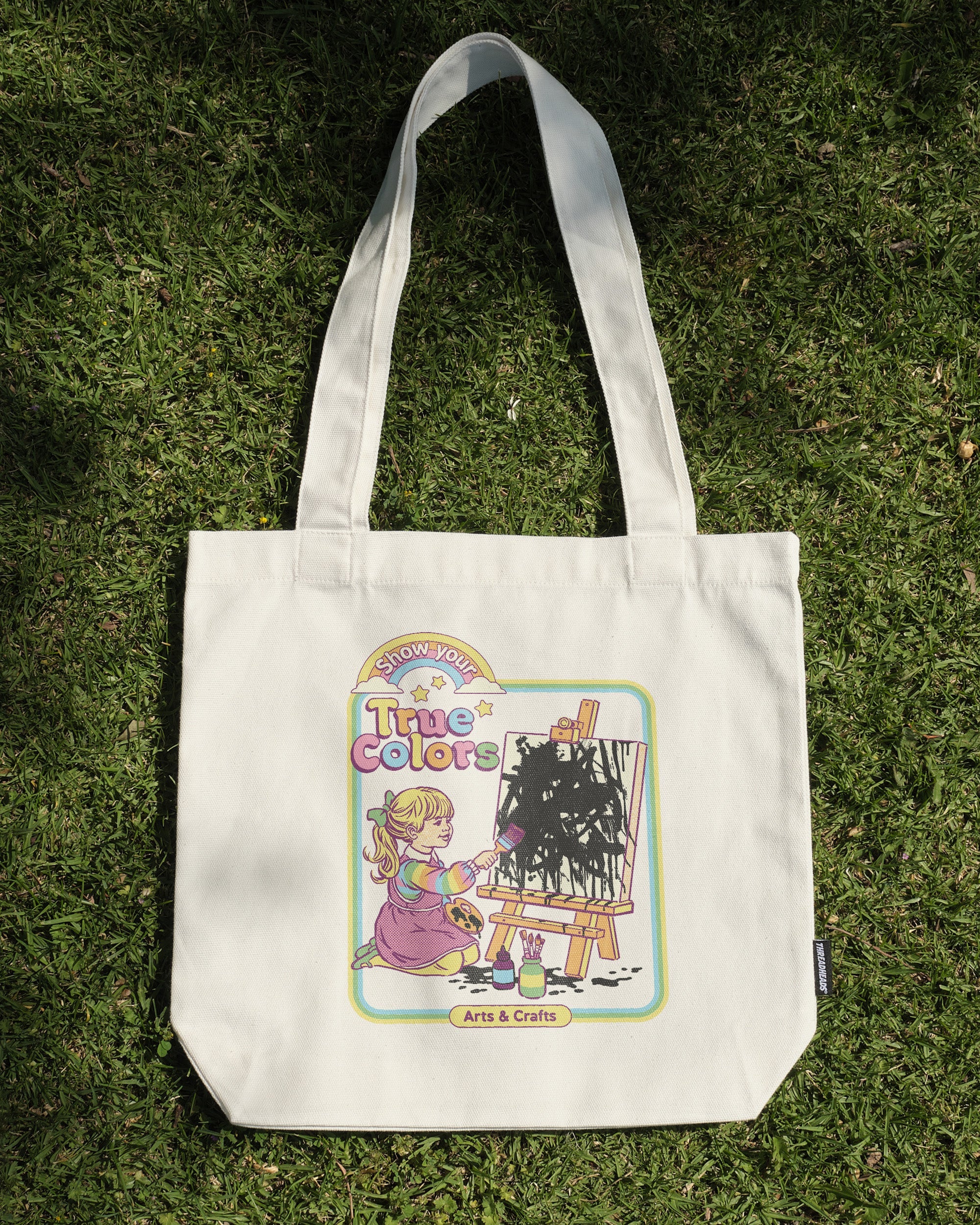 True Colors Tote Bag by Steven Rhodes - Premium 100% Cotton Canvas