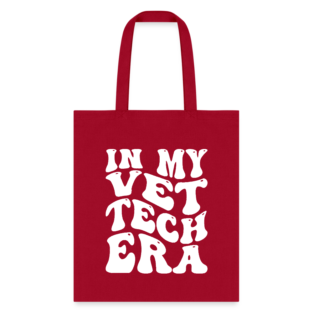 Vet Tech Era Tote Bag - Veterinary Medicine Inspired Design for Vet Techs and Students