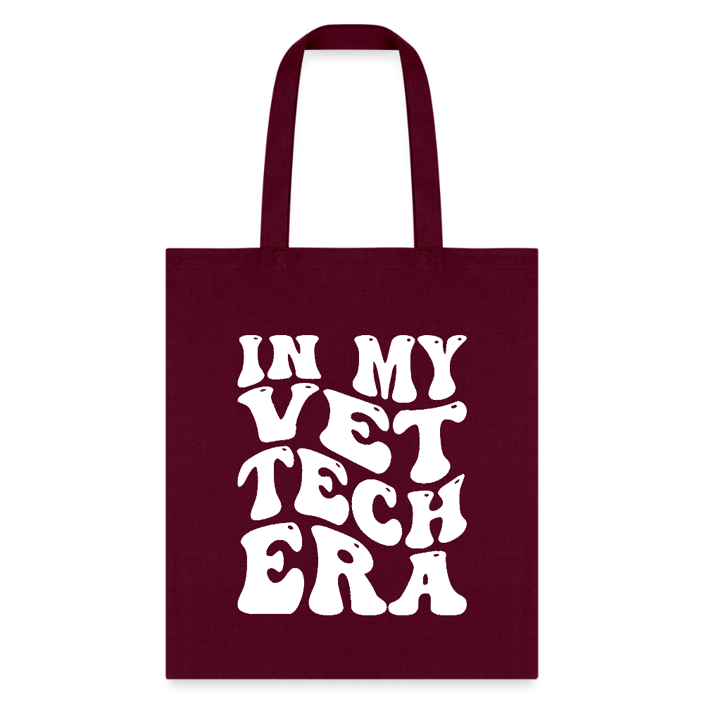 Vet Tech Era Tote Bag - Veterinary Medicine Inspired Design for Vet Techs and Students
