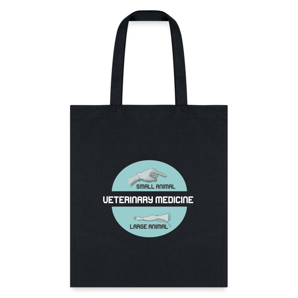 Veterinary Medicine Small & Big Animal Cotton Tote Bag