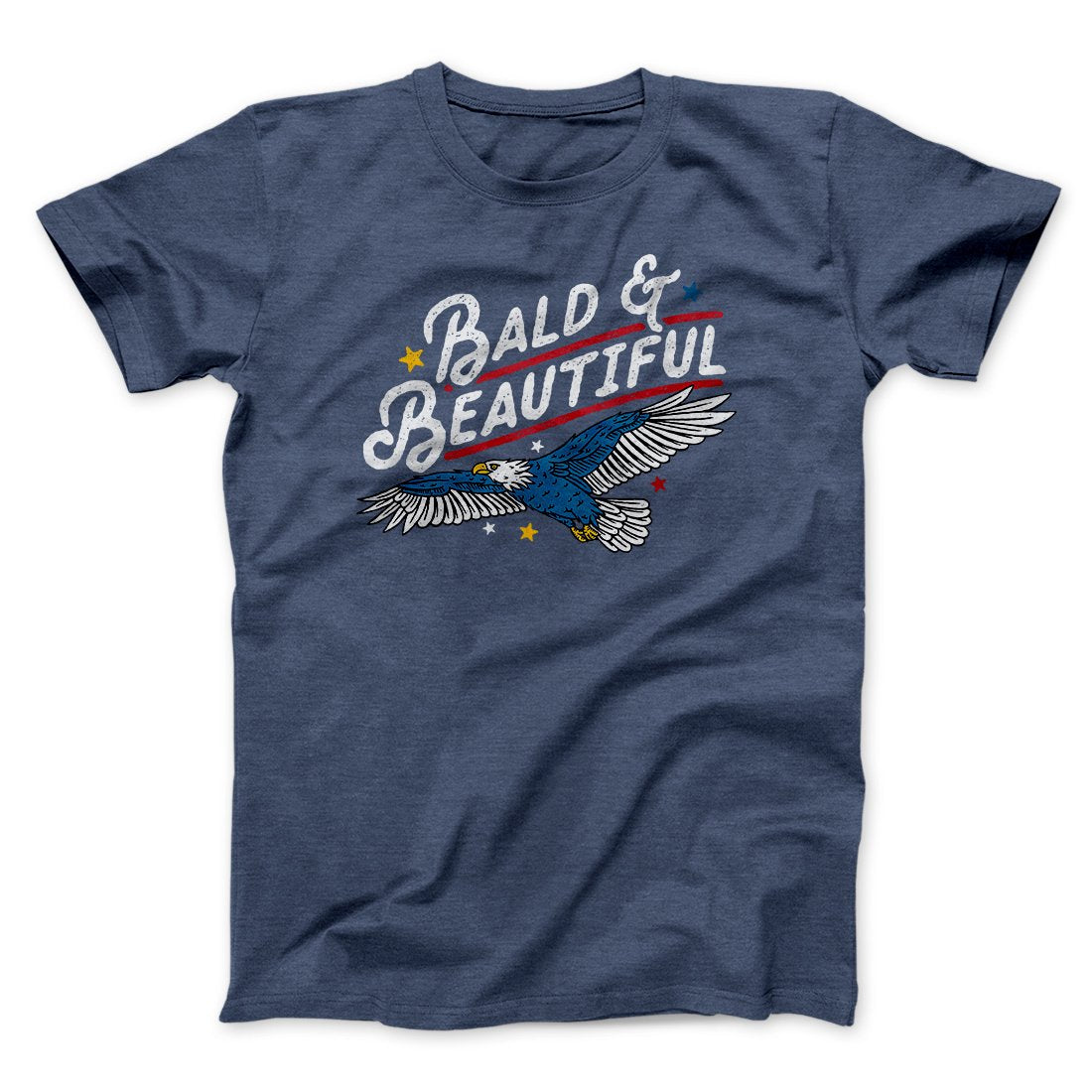 Bald & Beautiful Men/Unisex T-Shirt - Soft Combed Cotton Crew Neck Tee