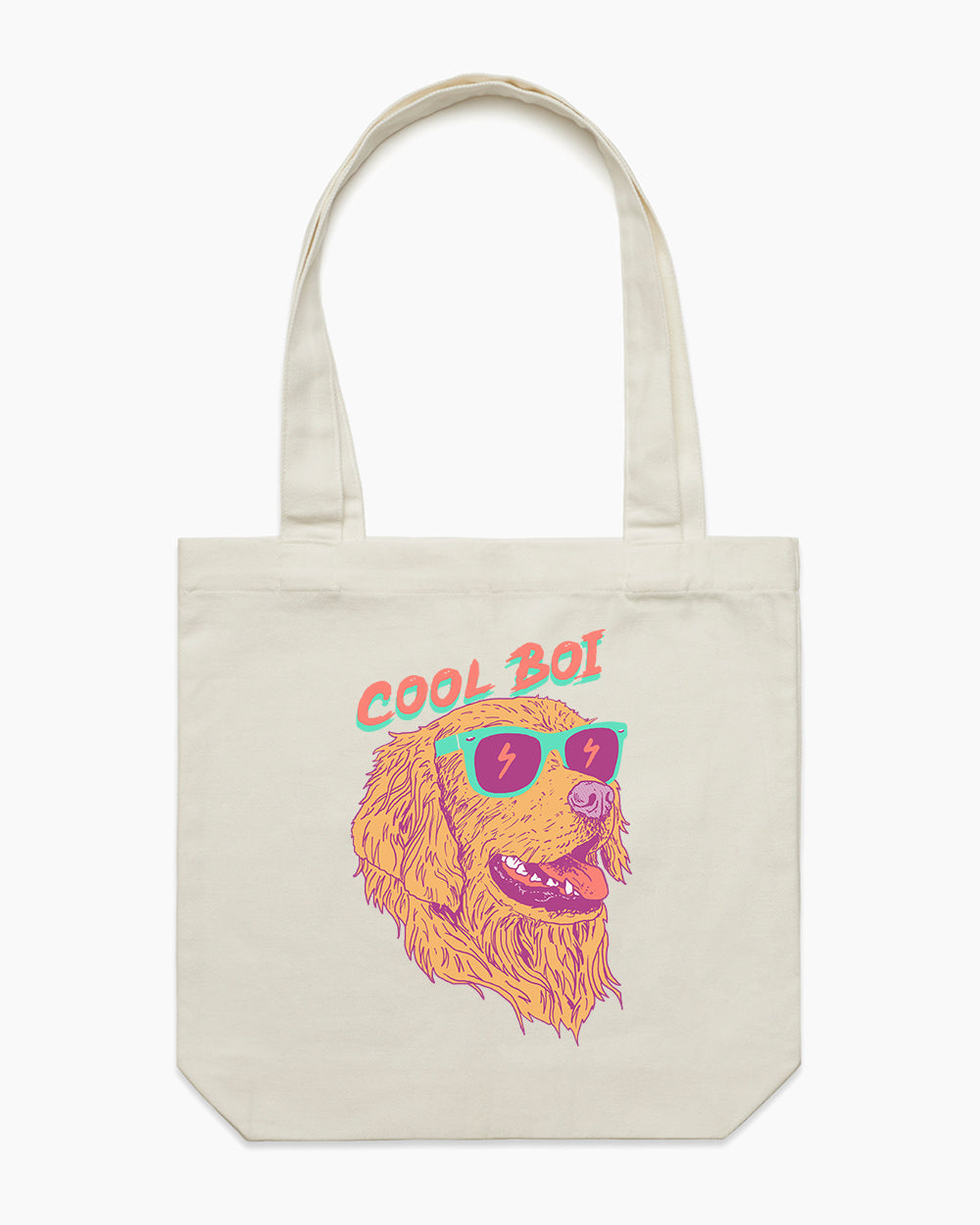 Cool Boi Tote Bag by Hillary White Rabbit - Premium 100% Cotton Canvas