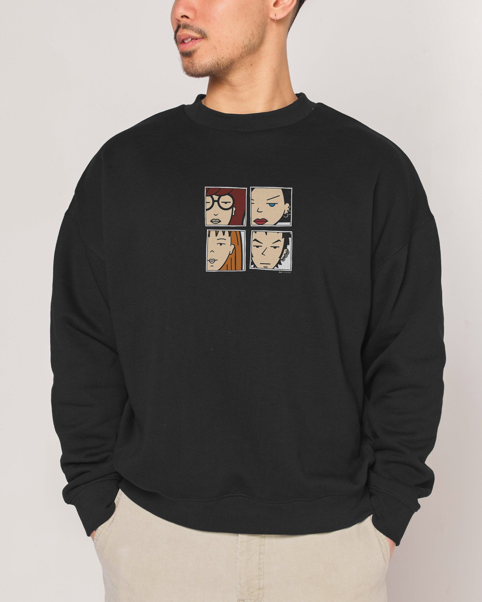 Daria Panel Sweatshirt