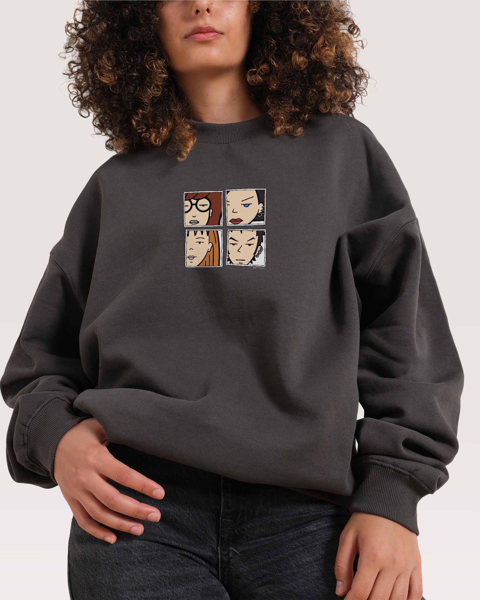 Daria Panel Sweatshirt