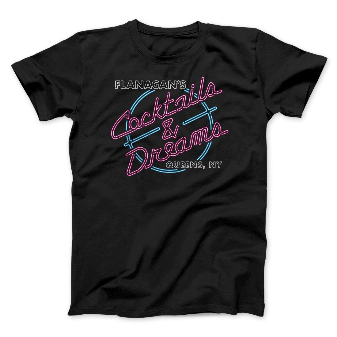 Flanagan's Cocktails and Dreams Funny Movie Unisex T-Shirt - Soft Cotton Crew Neck Tee