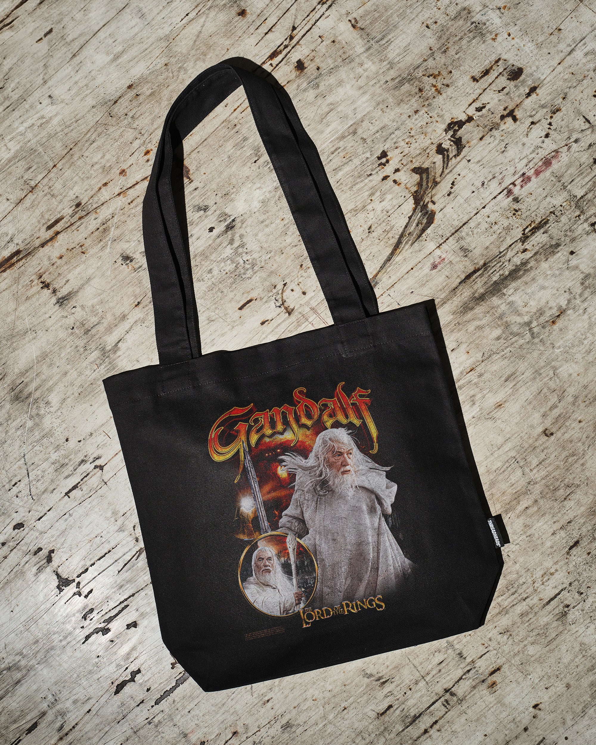 Gandalf the White Tote Bag - Lord of the Rings Official Cotton Canvas