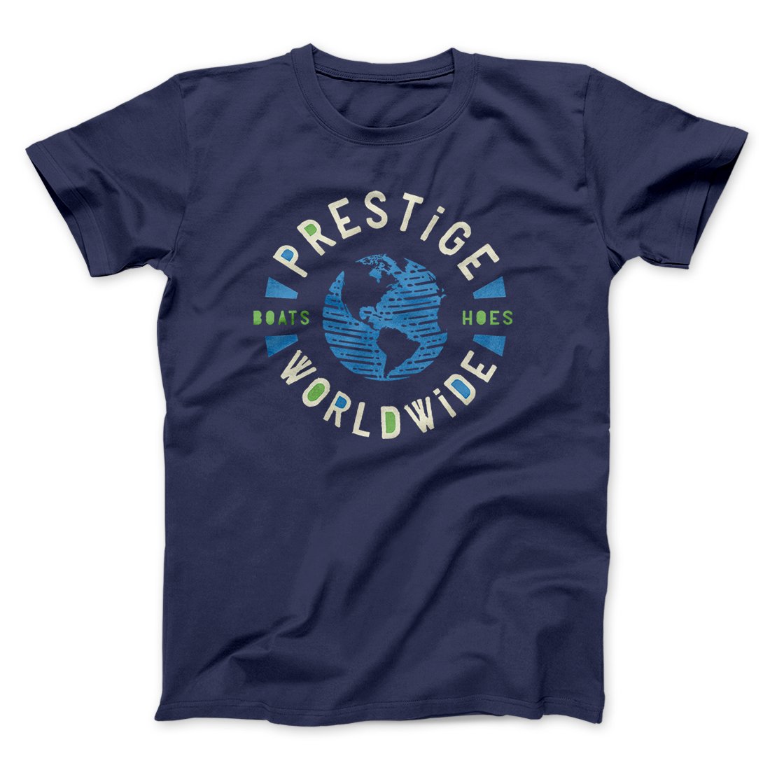 Prestige Worldwide Funny Movie T-Shirt - Unisex Cotton Crew Neck Tee