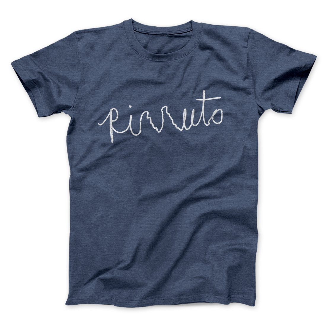Rizzuto Cursive Funny Movie Unisex T-Shirt - Soft Combed Cotton Crew Neck Tee
