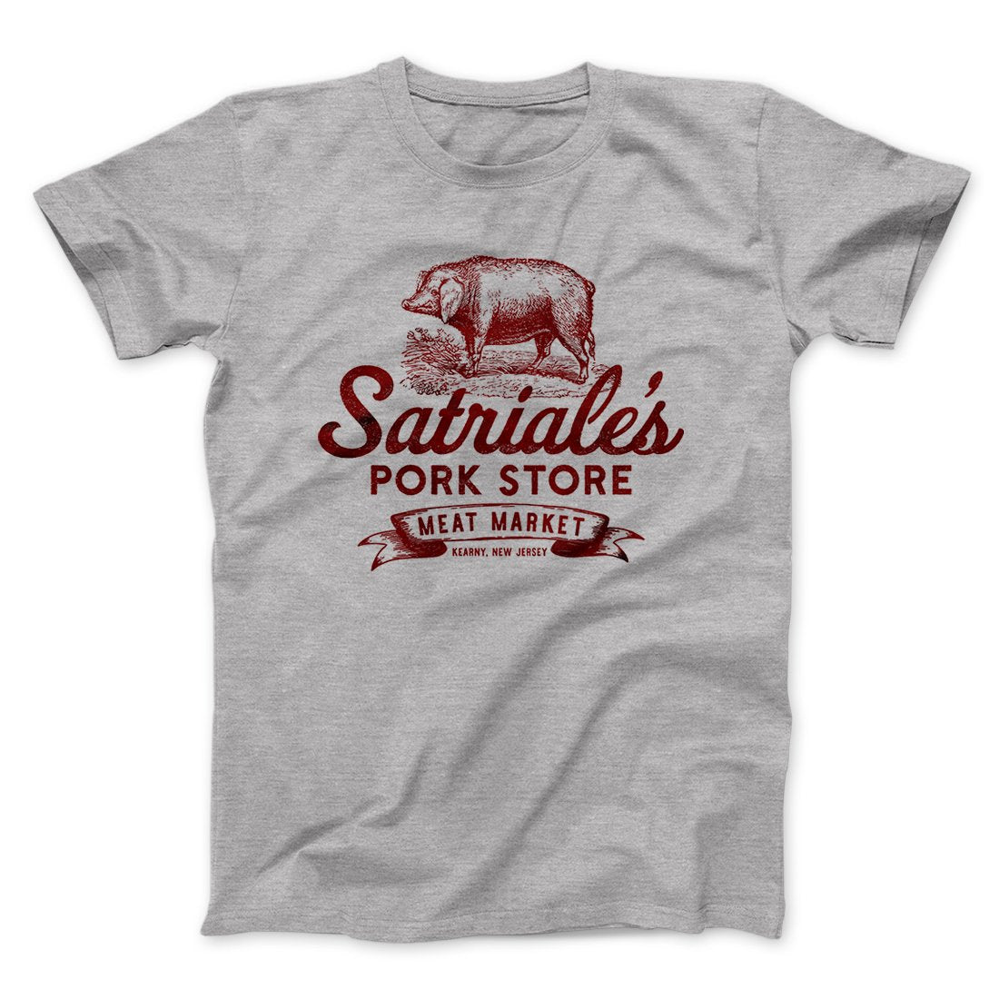 Satriale's Meat Market Men/Unisex T-Shirt - Soft Cotton Crew Neck Tee