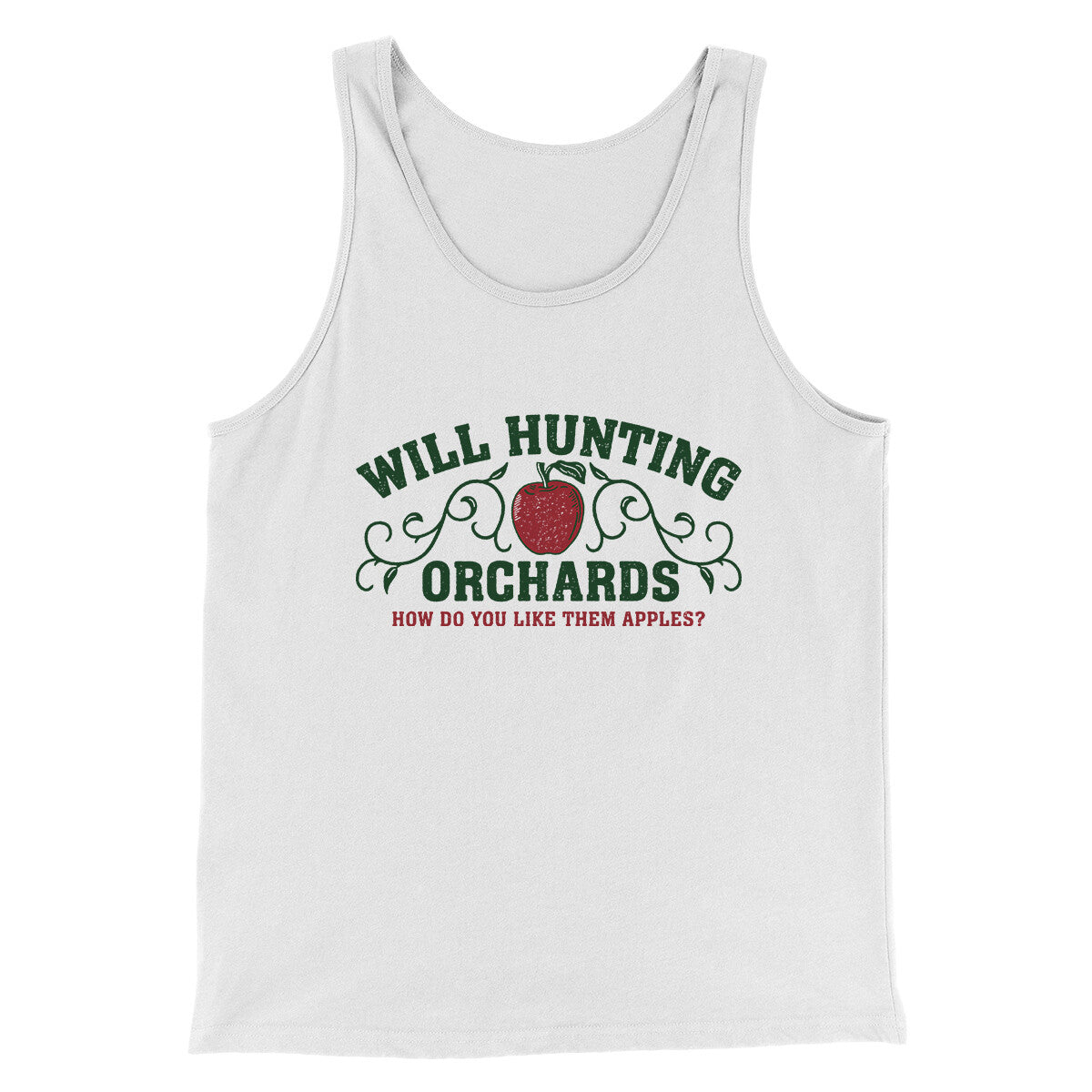 Will Hunting Orchards Funny Movie Men/Unisex Tank Top